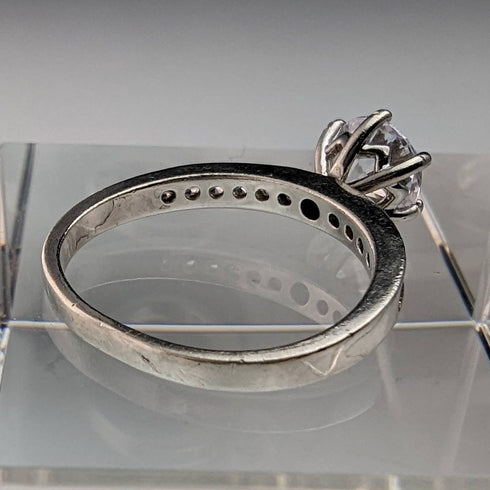 復古首飾氧化鋯純銀戒指